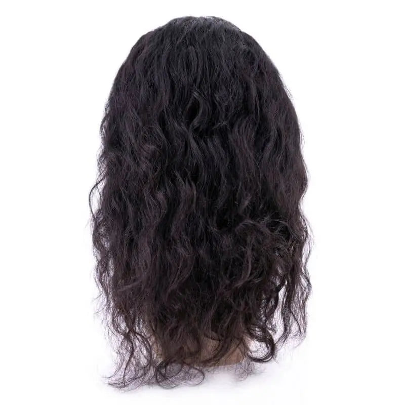 Raw Indian Curly Transparent Lace Front Wig Majestic Blendz