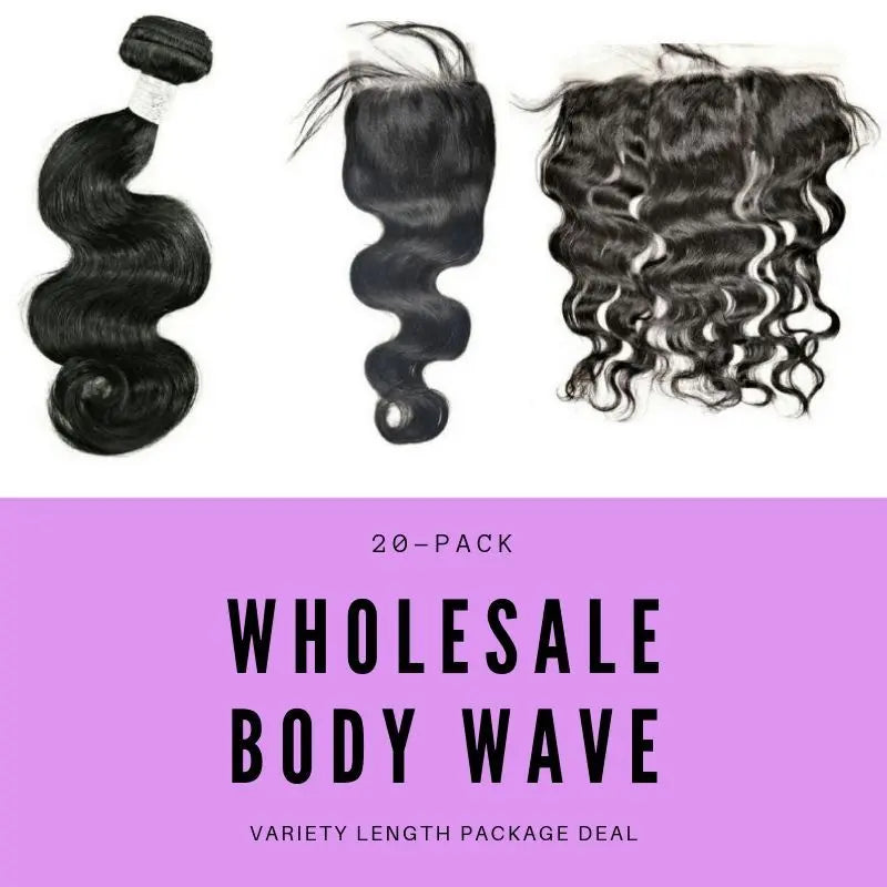 Malaysian Body Wave Variety Length Wholesale Package Majestic Blendz