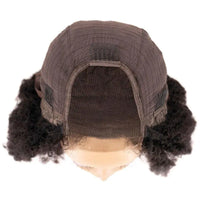 Afro Kinky Transparent Closure Wig Majestic Blendz