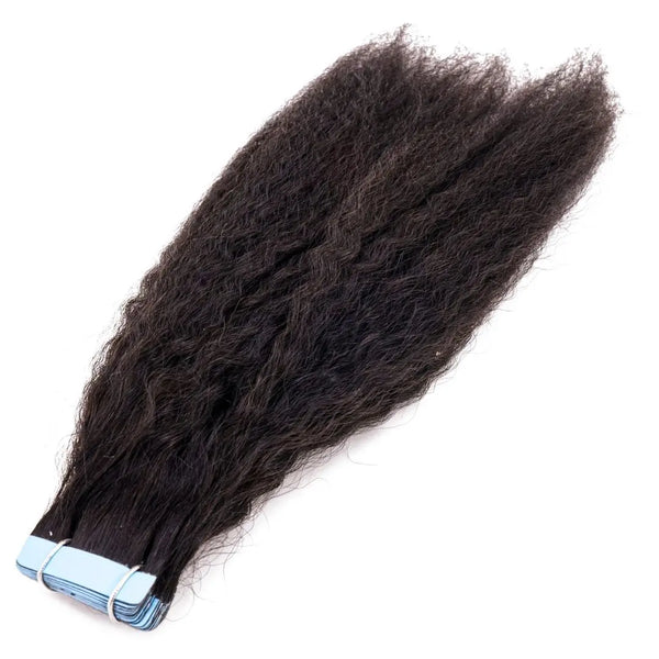 Kinky Straight Tape-In Extensions Majestic Blendz