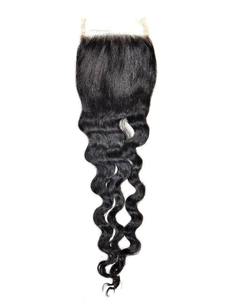 Brazilian Loose Wave Closure Majestic Blendz