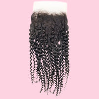 Brazilian Kinky Curly Closure Majestic Blendz