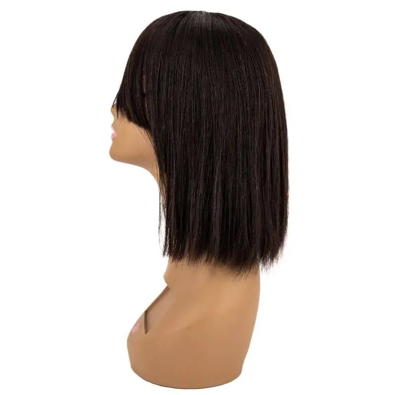 Straight Bang bob Wig Majestic Blendz