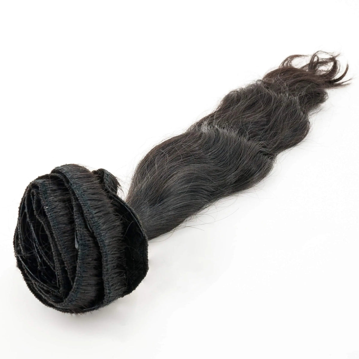 Indian Wavy Natural Black Clip-In Extensions Majestic Blendz