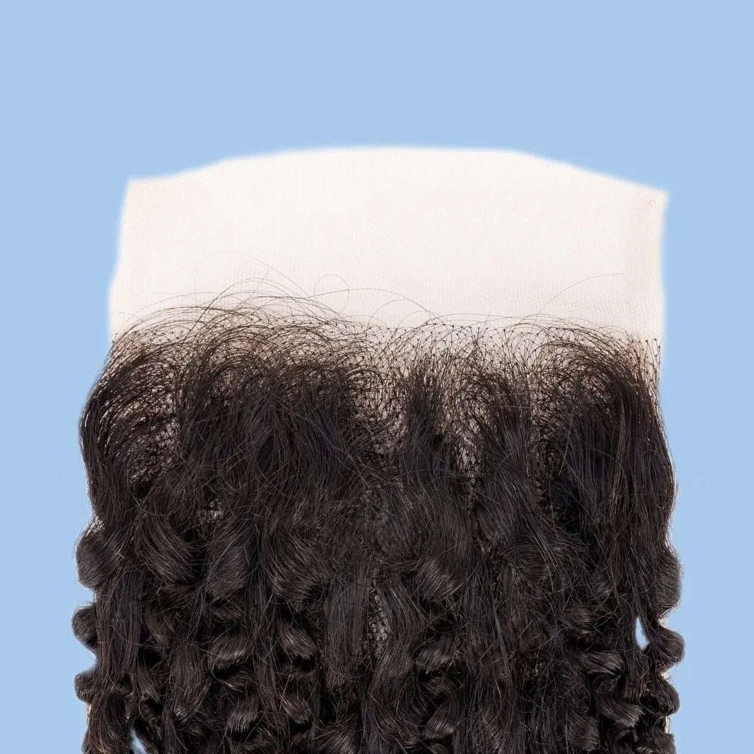 Brazilian Kinky Curly Closure Majestic Blendz