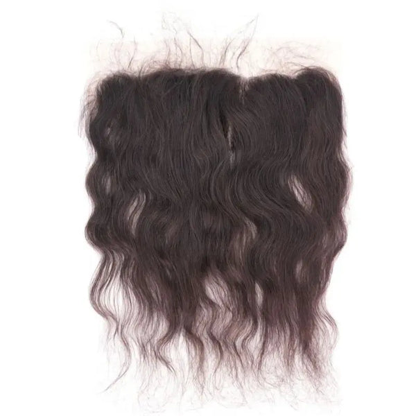 Raw Indian Curly Transparent Frontal Majestic Blendz