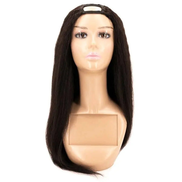 Brazilian Kinky Straight U-Part Wig Majestic Blendz