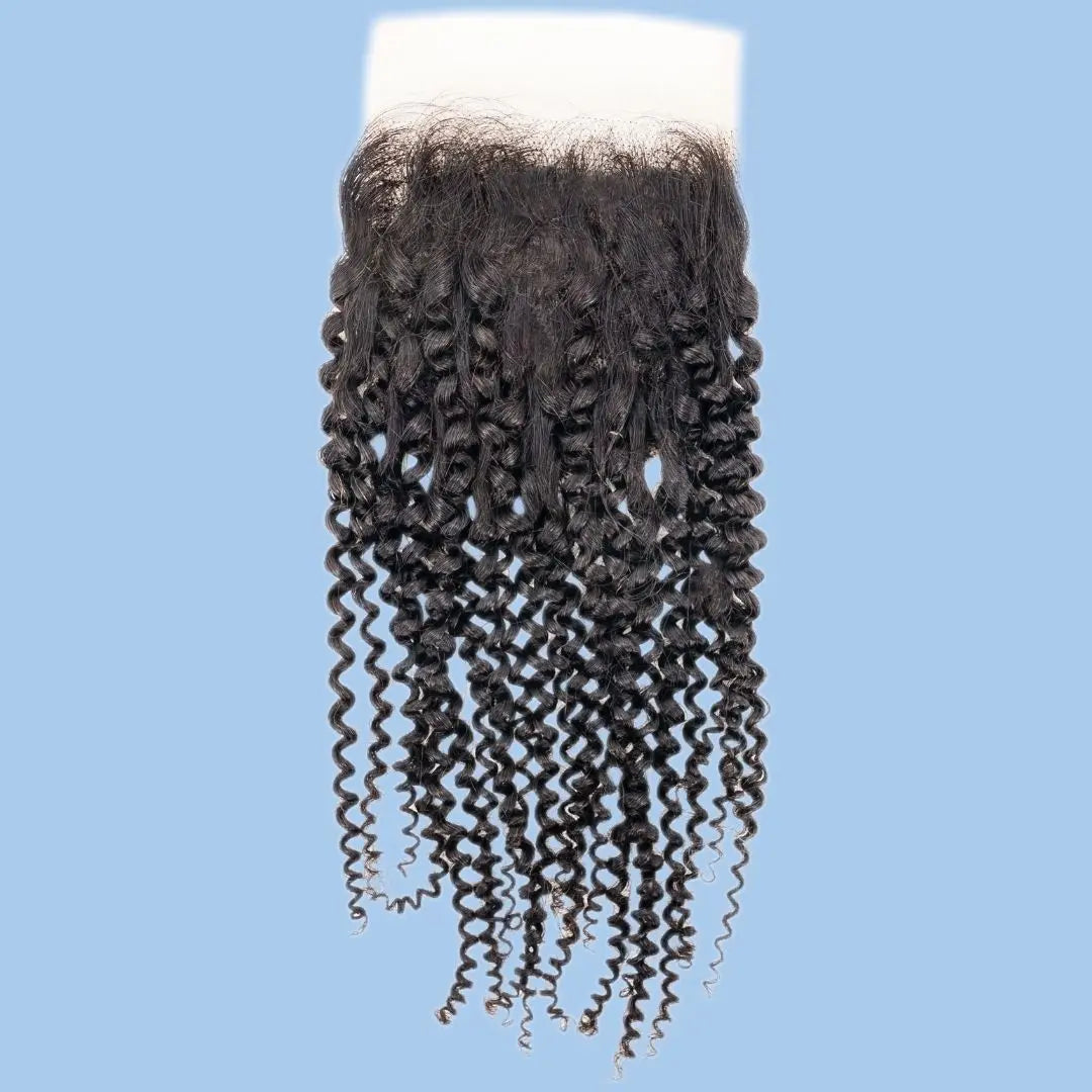 Brazilian Kinky Curly Closure Majestic Blendz