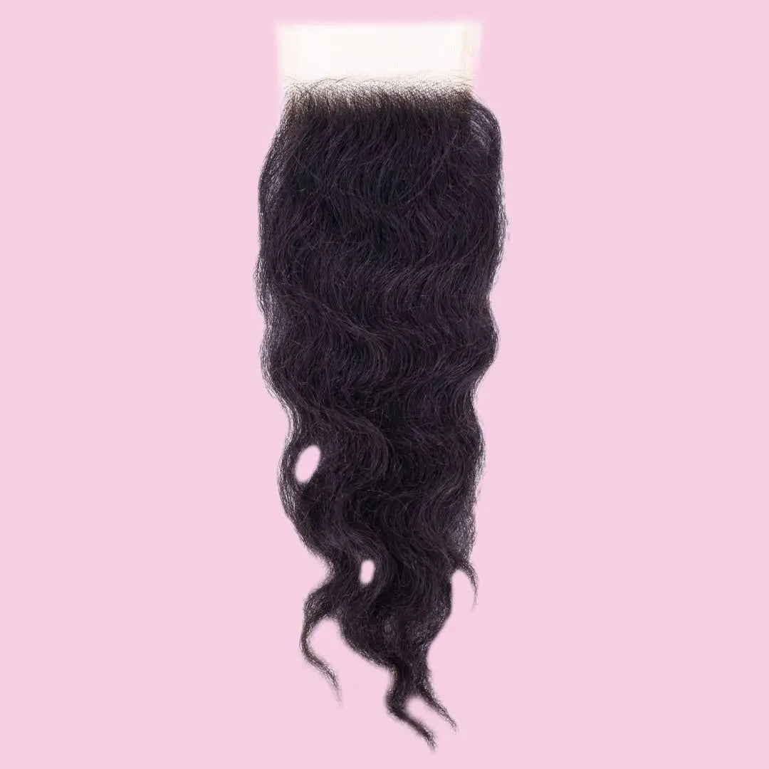 Raw Indian Curly Closure Majestic Blendz