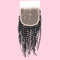 Brazilian Kinky Curly Closure Majestic Blendz