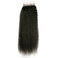 Brazilian Kinky Straight Closure Majestic Blendz