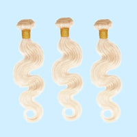 Russian Blonde Body Wave Bundle Deals Majestic Blendz