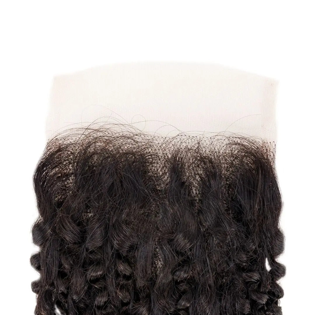 Brazilian Kinky Curly Closure Majestic Blendz