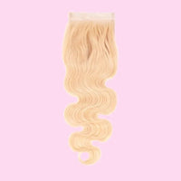 Russian Blonde Body Wave Closure Majestic Blendz