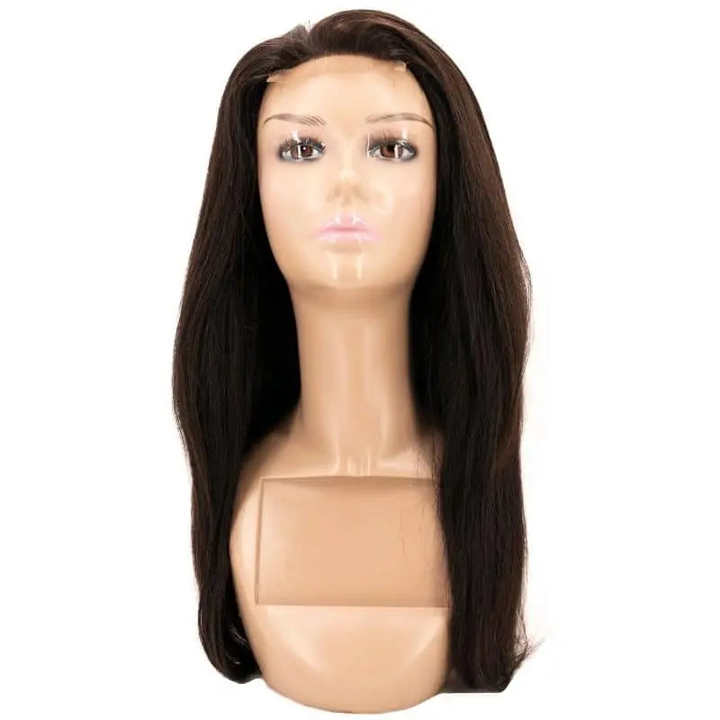 Straight Transparent Closure Wig Majestic Blendz